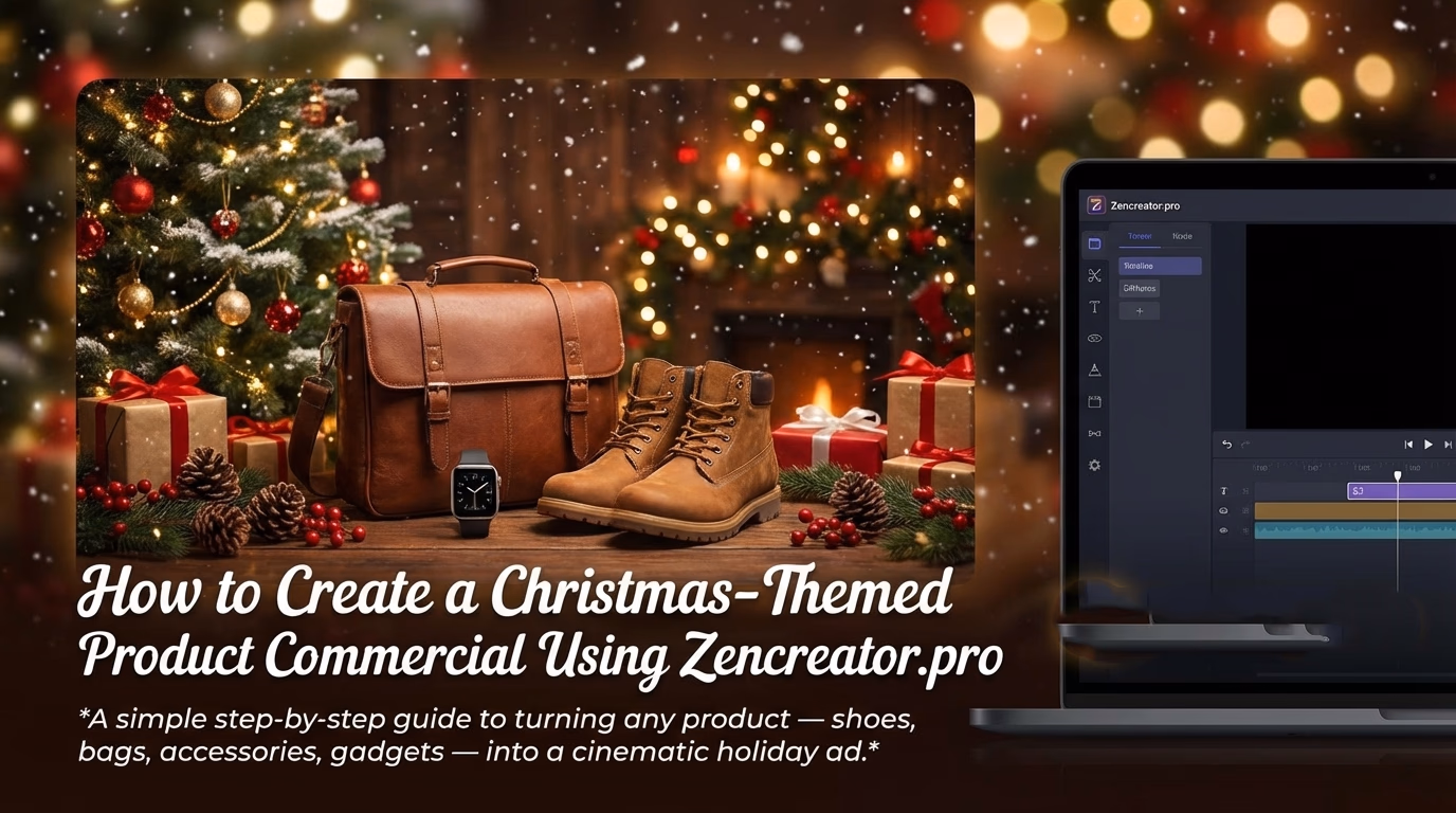 Christmas product commercial visual from the source page